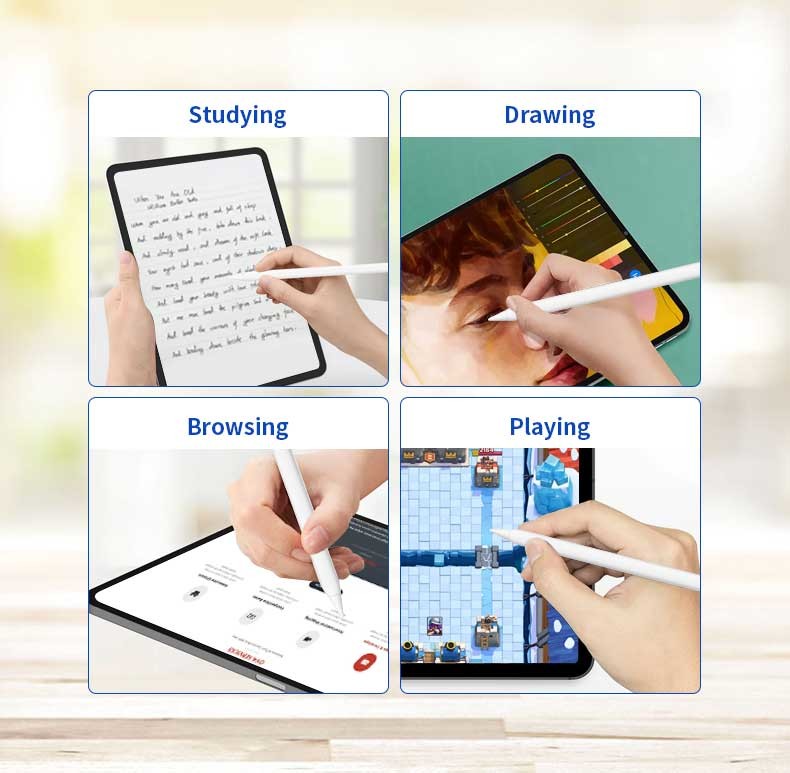 Compatibility IPad Pro/IPad Air/IPad Mini Stylus Pen For IPad Built In Battery