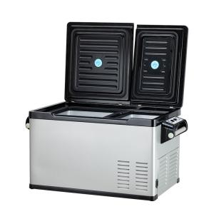 China Dual Temperature DC Compressor 30Litres Truck Fridge Freezer wholesale