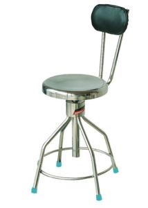 China Hospital Clinic Stainless Steel Height Adjustable Doctor Stool wholesale