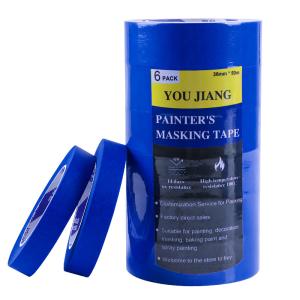 China High Viscosity Seamless Painters Masking Tape 3/8 48mm wholesale