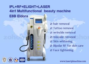 China IPL RF Beauty Salon Hair Removal For Skin Tightening / Wrinkle Removal wholesale
