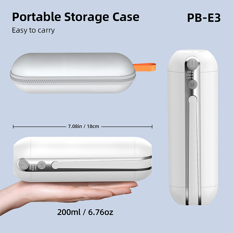 3.7V Power Electric Bidet For Toilet , Eco-Friendly ABS PP Material Portable Toilet Flusher