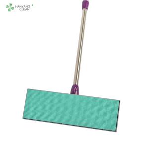 China Autoclavable esd antistatic cleaning microfiber flat floor mop wholesale