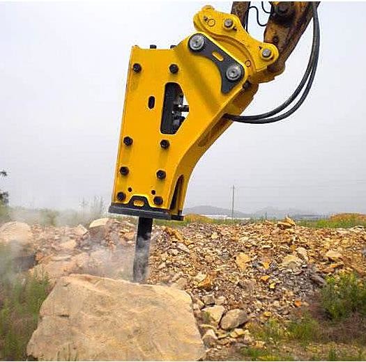Mining Breaking Excavator Hammer Building Construction For 18-26 Ton