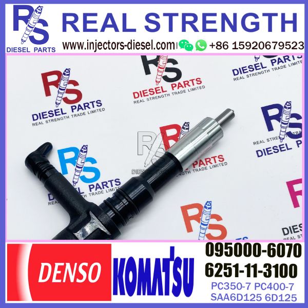 Common Rail Diesel Engine Fuel System 6251-11-3100 095000-6070 For PC350-7 PC400-7
