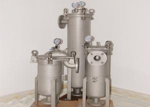 China Quick Open Type Industrial Bag Filter Housing 10~1000 Micron Filtration Degree wholesale