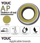AP3842G 85 X 110 X 13 Mm Hydraulic Pump Oil Seals For Machinery Repair Shops