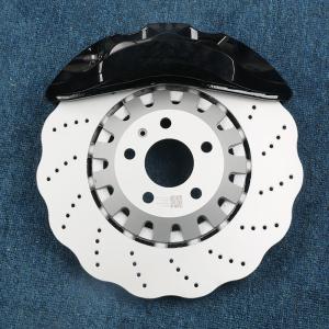 China Drilled Brake Rotor Modified Brake Caliper Audi Aluminum Alloy wholesale