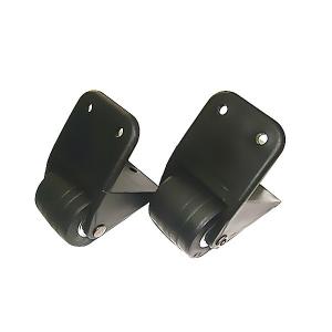 China 40mm Fixed castor fits to edge of case,Plastic wholesale