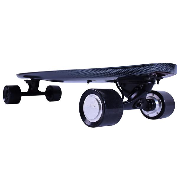 Quality 15KMH Portable Electric Skateboard , Diy Electric Longboard Kit Dual Belt Motor for sale