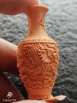 Red Wax Commercial 3d Printing Services Jewelry Art Plastic Rapid Prototyping