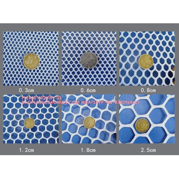 Customized Plastic Flat Breeding Mesh Bird Safety Net For Chicken Farm Poultry Net Cage