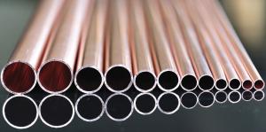 China Straight Bending ASTM C10100 C10200 Copper Condenser Tube For Evaporator wholesale