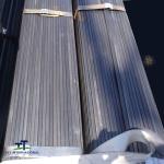 Black Painting Treatment Square Metal Tube 5.8m-12m Length Chemical Resistant