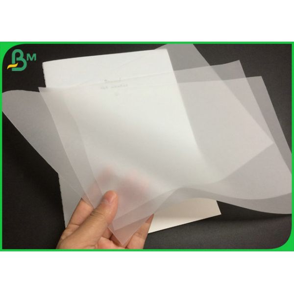 50gram Translucent Bond Paper Rolls For Red wine bottle packaging