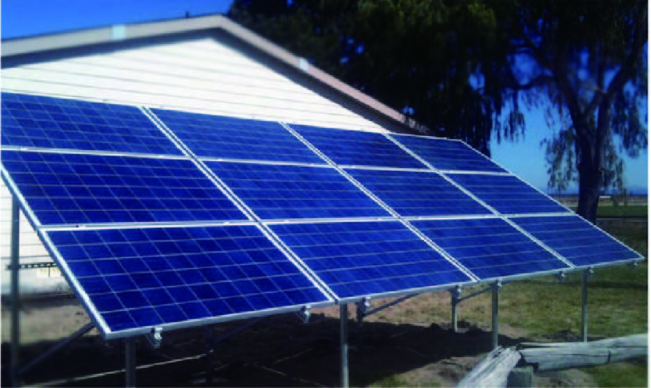 Aluminum Solar Panel Ground Mounting Systems Frameless for Home power system solar bracket