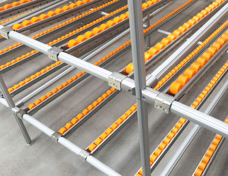 The Third Generation Lean Pipe Aluminium Alloy Tube For Pipe Rack System  Automation Equipment