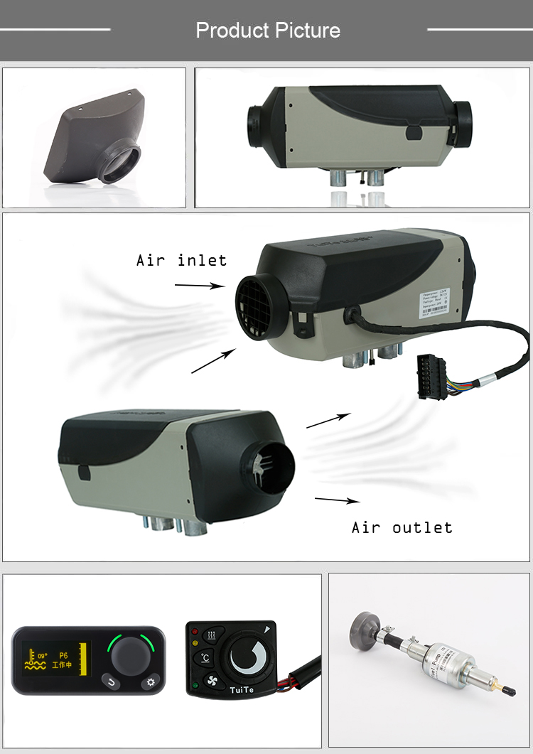JP 2.2KW 12V diesel air parking heater gas heater for car truck boat motorhome caravan