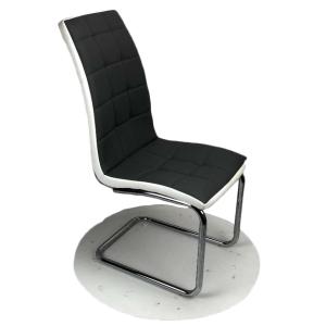 China 100cm Electroplate Z Leg 58KGS High Back Dining Room Chairs wholesale