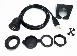 China Waterproof Flush Mount USB Cable / Car Charger Cable Copper Conductor wholesale
