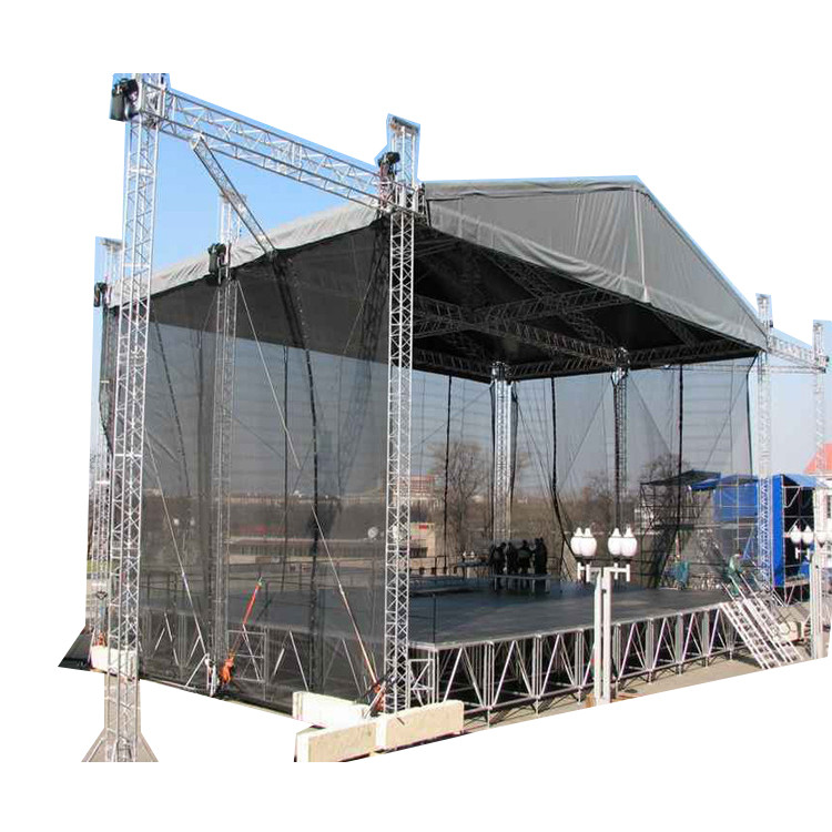 Aluminum Stage Trusses, Spigot Truss, and Bolt Truss Enhancing Structural Brilliance