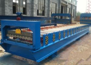 China Steel Roll Shutter Door Forming Machine , Door Frame Roll Forming Machine wholesale