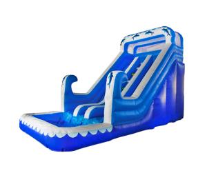 China Aldult Outdoor Rental Inflatable Large Water Slides With Bouncy wholesale