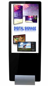 China Ultra Slim Touch Vertical Digital Signage Display For Advertising Video Player wholesale