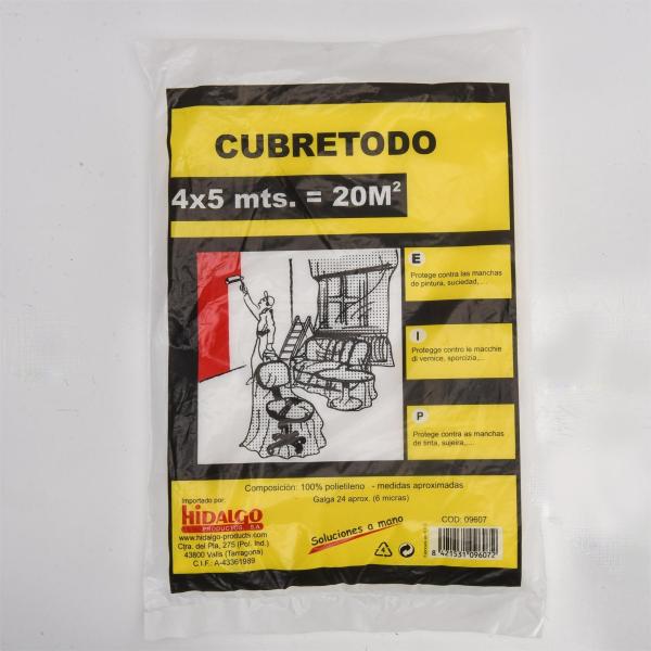 PE Painting Drop Cloth Sheet Plastic Dust Cover for Painting Thickness 5-15 mic