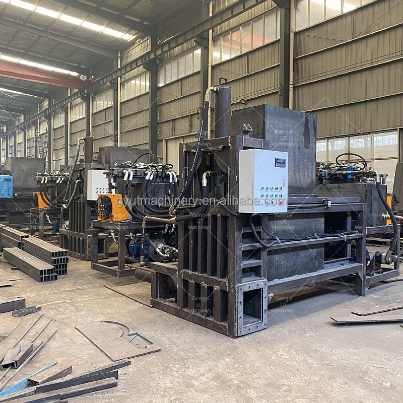 Wood Sawdust Hay Baler Bagging Machine Equipment with 80-120 Bales Capacity and PLC
