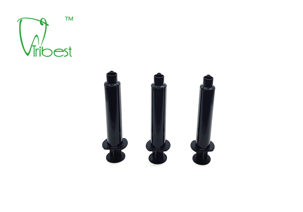 Medical Self Aspirating Disposable Black Dental Syringe 6ml