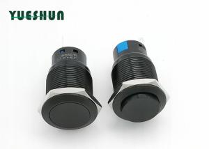 China Aluminum Lighted Push Button Momentary Latching Durable For Longstanding Press wholesale