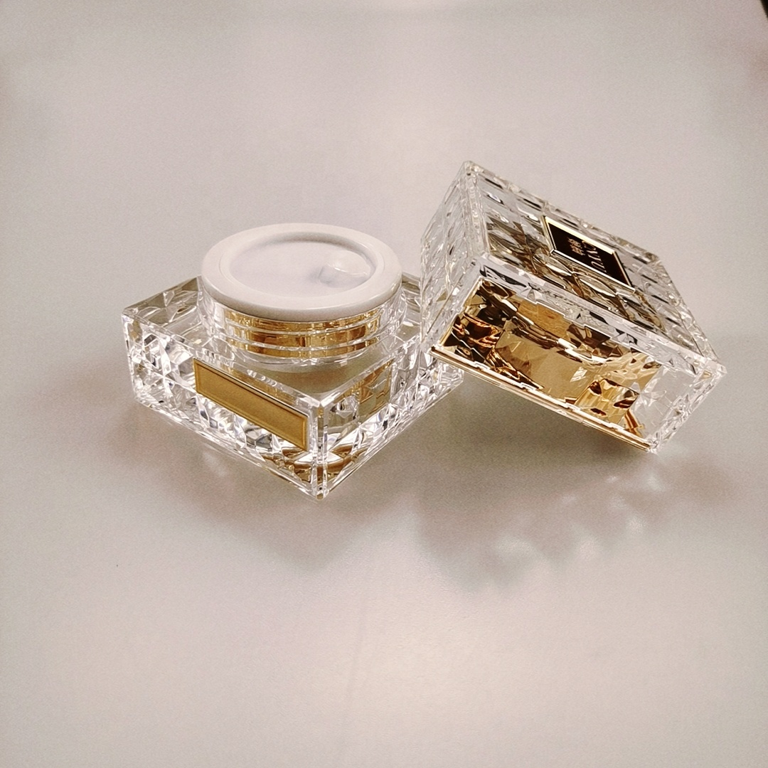 OEM/ODM Skin Care Acrylic Set 40ml/60ml/100ml Lotion Bottle and 30g/50g Cream Jar