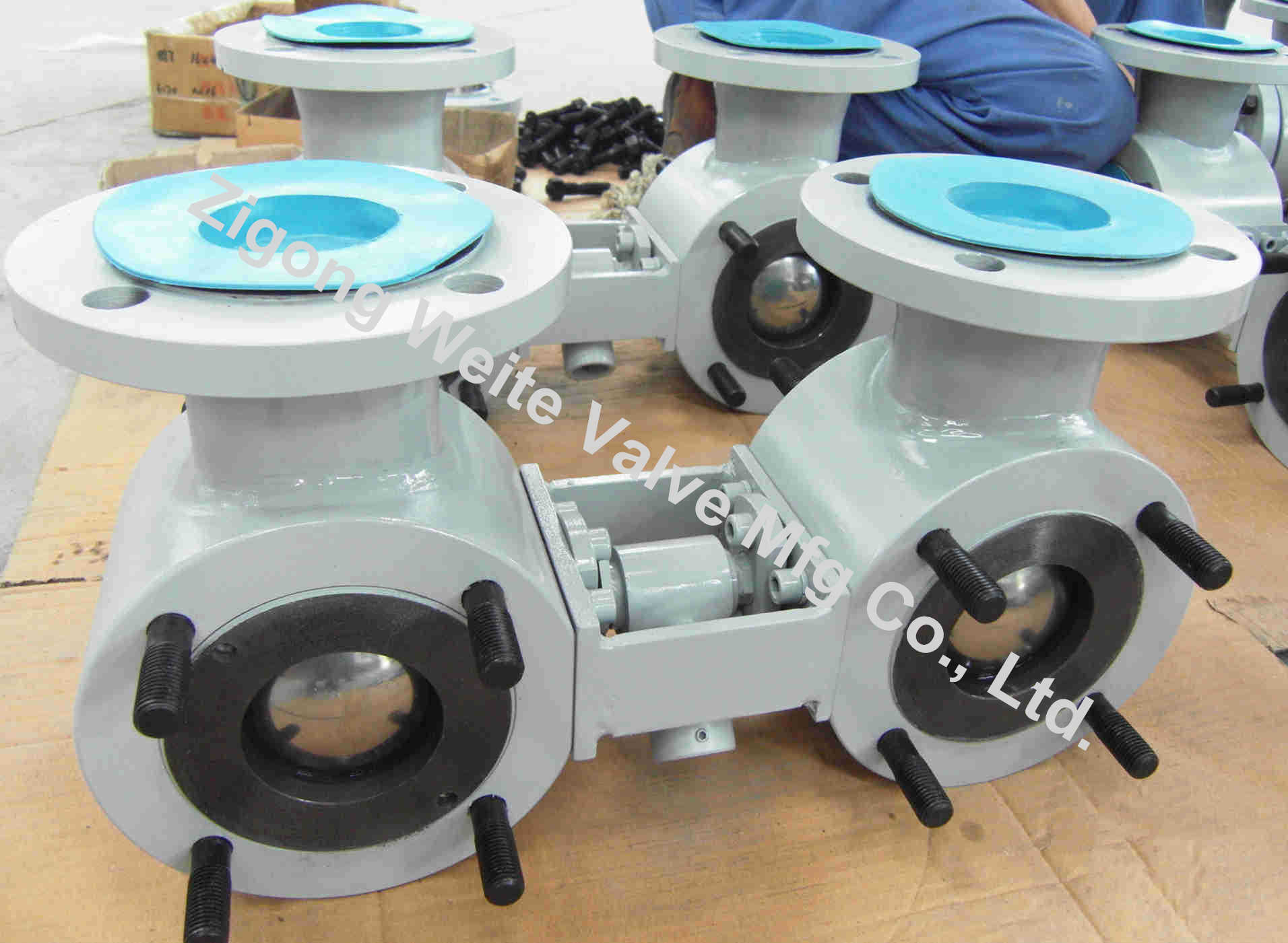 Double Ball Valves Oil Pipeline Ball Valve Forged Steel For Tank Fitter
