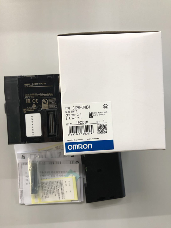 CJ2M-CPU35 Built In EtherNet/IP Omron CJ2 PLC CPU Unit