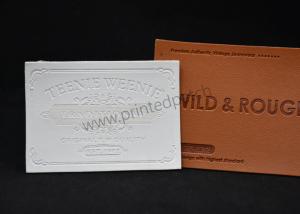 China Personalized Leather Jean Patches Embossed Leather Garment Tags wholesale
