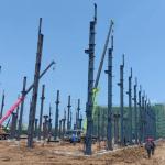 Customized Commercial Prefabricated Metal Buildings Light Steel Frame Constructi