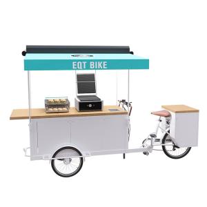 China Environment Friendly Durable Burger Food Cart 150KG Load Capacity wholesale