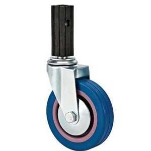 China 02-Grey PVC/Rubber caster wholesale