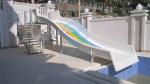 Commercial Private Water Slide Fiberglass Family Wide Water Slide 1.8m Height
