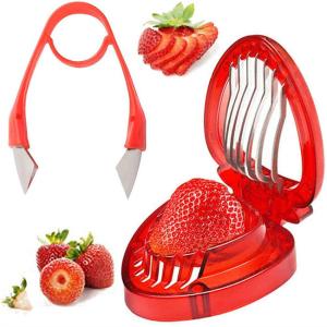 China Ergonomic Strawberry Stem Remover Tool , Commercial Strawberry Slicer wholesale