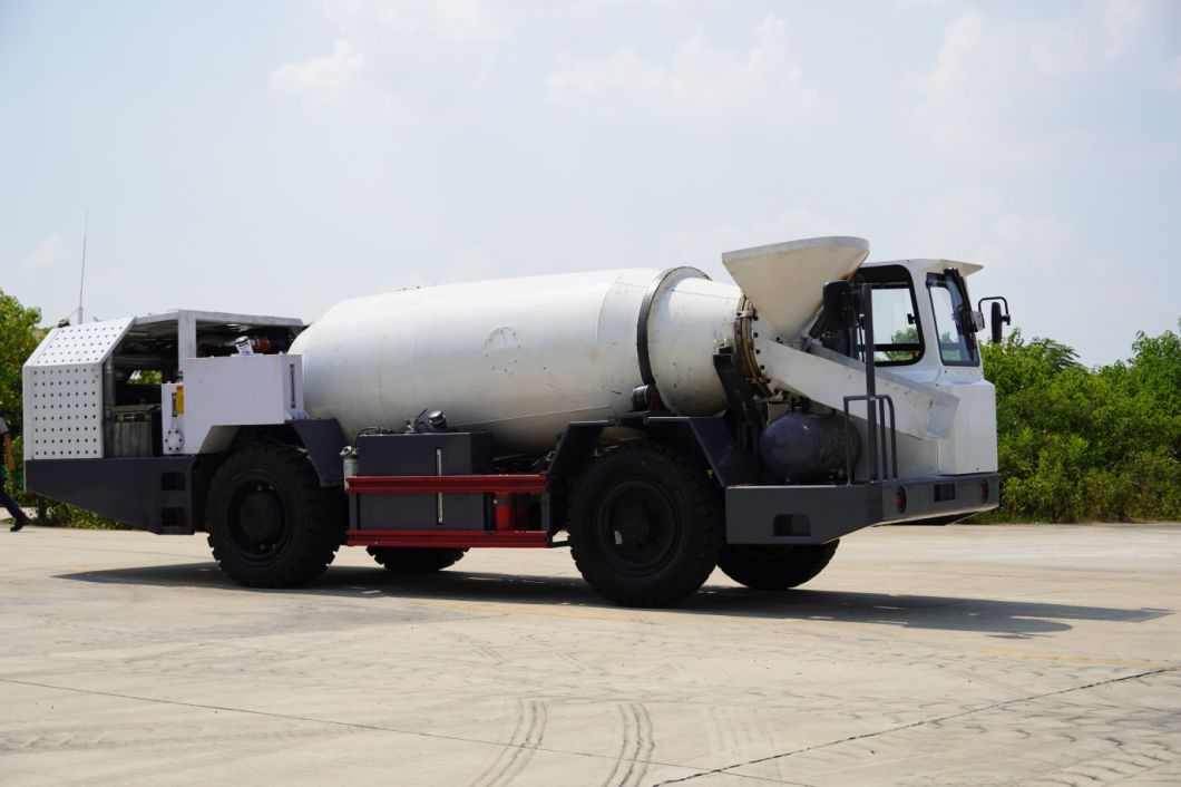 Underground Coal Mine Using Explosion Proof Diesel Type 4 Cbm Concrete Mixer Truck for Sale