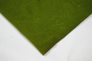 China Green Twill Waxed Cotton Canvas / 100 Cotton Fabric Density 108 X 56 wholesale