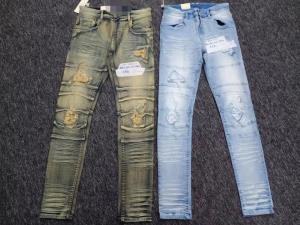 China Stretch Fashion Men Jeans Denim Pants Slim Trend Casual Jeans 56 wholesale