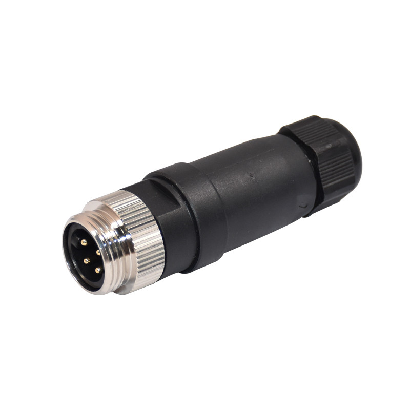 4 Pin Waterproof Bulkhead Connector IP68 Sensor 7/8" Male Connector