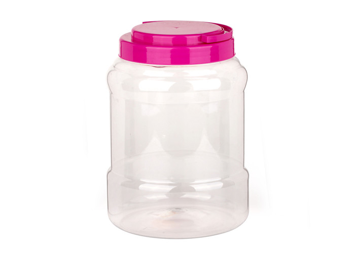 BPA FREE Large - Volume Clear Pet Jars Eco - Friendly Customized