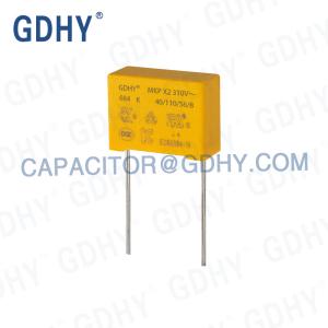 China Polypropylene Film 0.68UF 310V MKP X2 Safety Capacitor wholesale