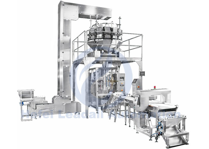 Automatic Multi Function packaging , Chips French Fries Snacks Packing Machine , high speed packaging