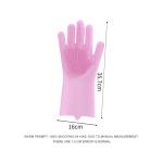 Nonallergic Waterproof Silicone Dishwashing Gloves