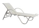Metal Garden Furniture UV Resistance Outdoor Sunbed